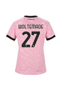 Juventus Nick Woltemade #27 Jalkapallovaatteet Naisten Vieraspaita 2026-27 Lyhythihainen